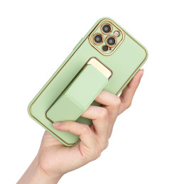 Naujas Kickstand Case dėklas skirtas iPhone 13 Pro su raudonu stovu