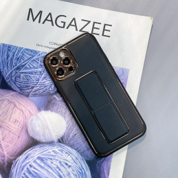 Naujas Kickstand Case dėklas skirtas iPhone 13 Pro su stovu, juodas