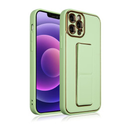Naujas Kickstand Case dėklas, skirtas iPhone 13 Pro Max su žaliu stovu