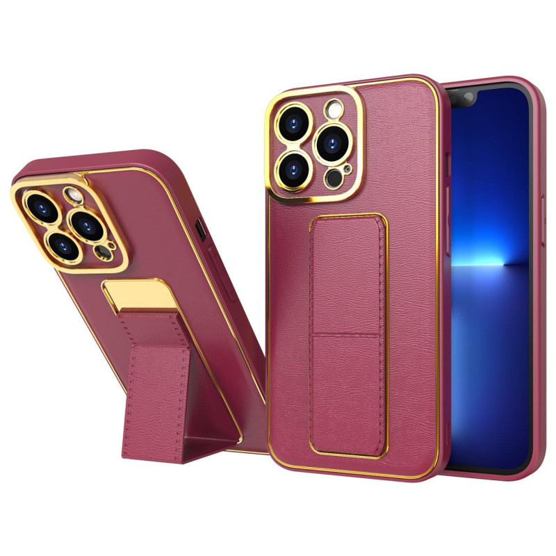 Naujas kickstand dėklas, skirtas Samsung Galaxy A12 5G su raudonu stovu