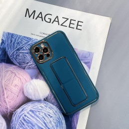 Naujas kickstand dėklas, skirtas Samsung Galaxy A12 5G su stovu, mėlynas
