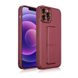 Naujas Kickstand Case dėklas skirtas iPhone 12 su raudonu stovu