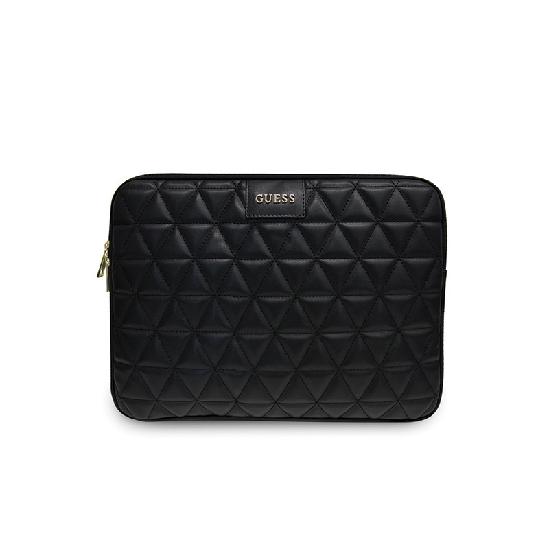 Guess Dygsniuotas dangtelis 13" nešiojamam kompiuteriui - juodas