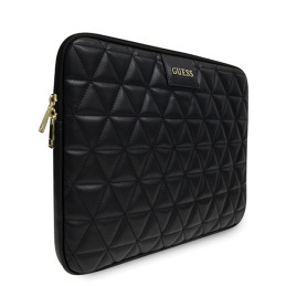 Guess Dygsniuotas dangtelis 13" nešiojamam kompiuteriui - juodas