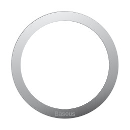 Baseus Halo serijos magnetinis žiedas (2 vnt./ pak.) sidabrinis (PCCH000012)
