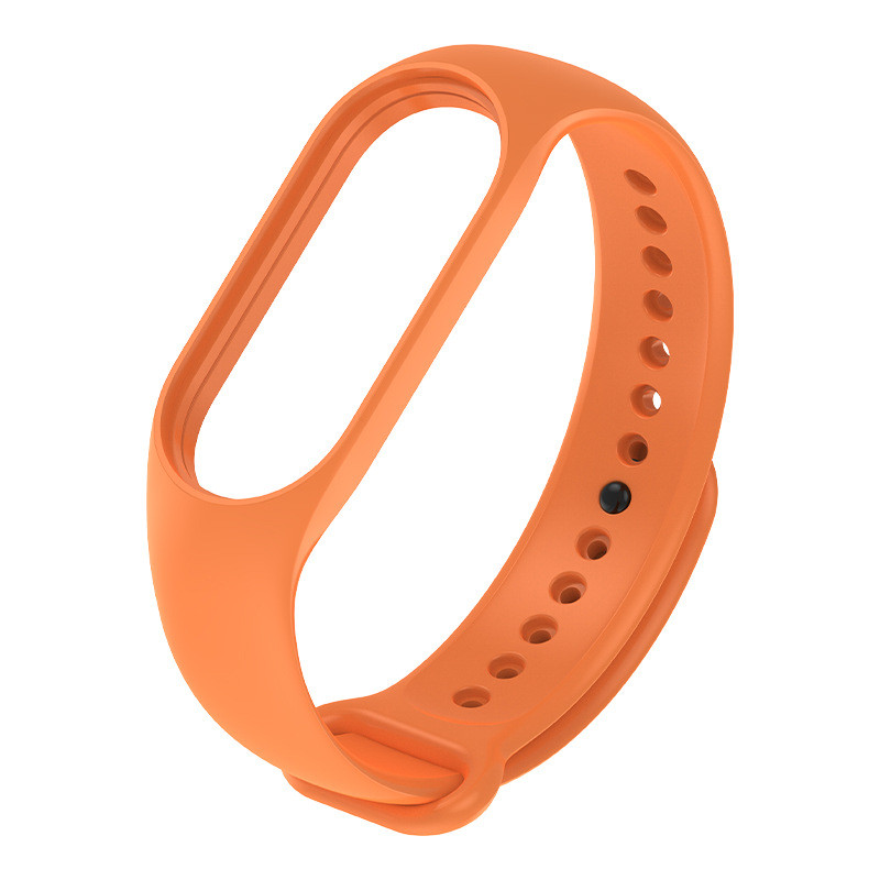 Pakaitinė silikoninė apyrankė, skirta Xiaomi Smart Band 7 dirželio apyrankei Oranžinė apyrankė