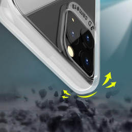 S-Case lankstus dėklo dangtelis Huawei P40 Lite E juodas