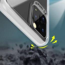 S-Case lankstus dėklo dangtelis, skirtas Huawei P40 Lite E mėlynas