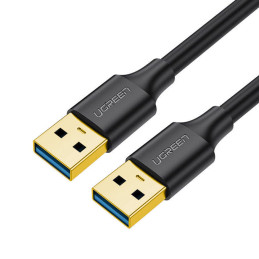 Ugreen US128 90576 USB-A 3.0 / USB-A 3.0 5Gb/ s kabelis 3m – juodas