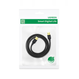 Ugreen US128 90576 USB-A 3.0 / USB-A 3.0 5Gb/ s kabelis 3m – juodas