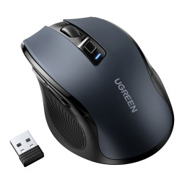 Ugreen MU006 optinė belaidė USB pelė 2.4GHz 4000 DPI – juoda