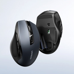 Ugreen MU006 optinė belaidė USB pelė 2.4GHz 4000 DPI – juoda