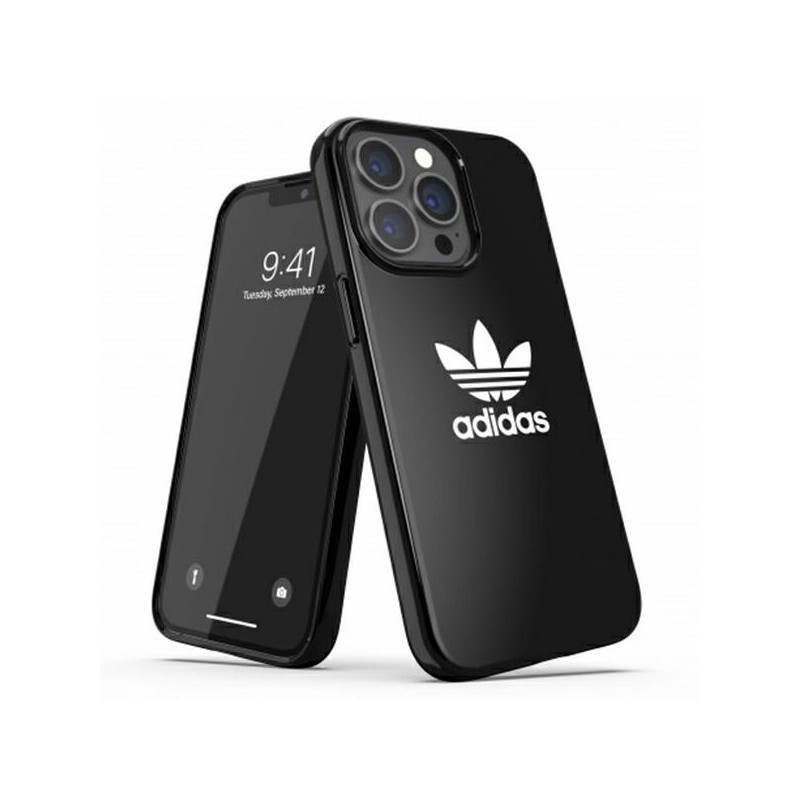 Adidas OR SnapCase Trefoil dėklas iPhone 13 Pro Max - juodas