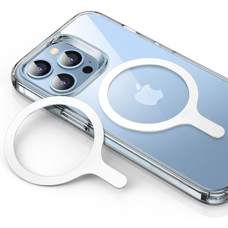 MagSafe ESR Halolock universalus žiedas - baltas 2 vnt.
