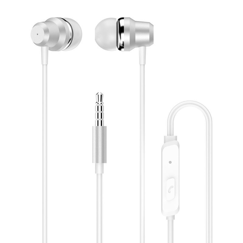 Dudao į ausis įdedamos ausinės su nuotolinio valdymo pultu ir mikrofonu 3,5 mm mini lizdas baltas (X10 Pro balta)