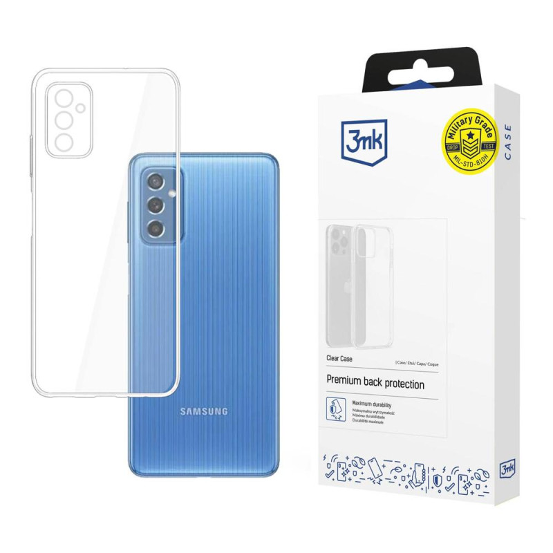 3mk skaidrus dėklas, skirtas Samsung Galaxy M52 5G - skaidrus