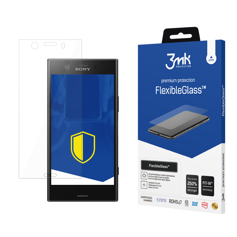 3mk FlexibleGlass™ hibridinis stiklas, skirtas Sony Xperia XZ1 Compact