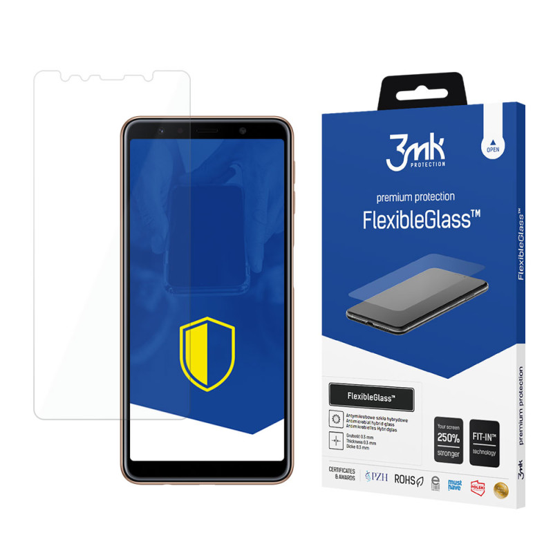 3mk FlexibleGlass™ hibridinis stiklas, skirtas Samsung Galaxy A7 2018