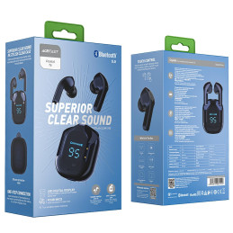 Acefast į ausis įdedamos belaidės TWS Bluetooth ausinės mėlynos (T6 safyro mėlynos spalvos)