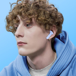 Acefast indear TWS Bluetooth belaidės ausinės šviesiai mėlynos (T6 ledo mėlynos spalvos)