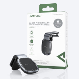 Acefast magnetinis automobilinio telefono laikiklis orlaidei pilka (D16 pilka)