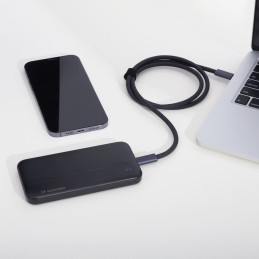 Wozinsky Li-Po maitinimo blokas 10000mAh 2 x USB juodas (WPBBK1)