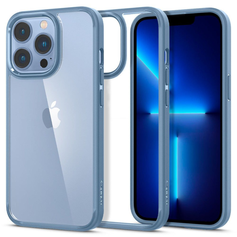 Spigen Ultra Hybrid dėklas iPhone 13 Pro - mėlynas