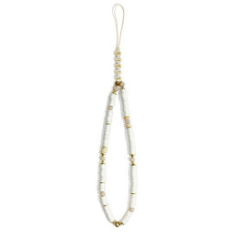 Guess Heishi Beads pakabukas - baltas