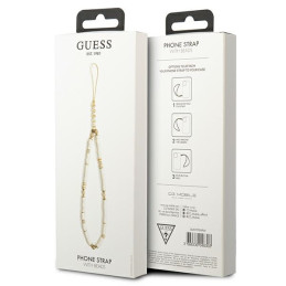Guess Heishi Beads pakabukas - baltas