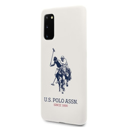 JAV Polo Assn byla Silikono kolekcija Samsung Galaxy S20 – balta