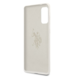 JAV Polo Assn byla Silikono kolekcija Samsung Galaxy S20 – balta