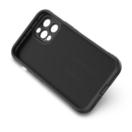 Magic Shield Case iPhone 12 Pro Max, lankstus, šarvuotas dangtelis, tamsiai mėlynas