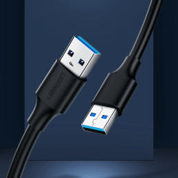 Ugreen kabelis USB 2.0 (vyriškas) – USB 2.0 (vyriškas) 1 m juodas (US128 10309)