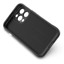 Magic Shield Case dėklas skirtas iPhone 13 Pro Max, lankstus, šarvuotas dangtelis, tamsiai mėlynas