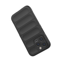 Magic Shield Case dėklas skirtas iPhone 13 Pro Max, lankstus, šarvuotas dangtelis, tamsiai mėlynas