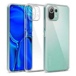 3mk skaidrus dėklas, skirtas Xiaomi Mi 11 Lite 4G / 5G / 11 Lite 5G NE - skaidrus