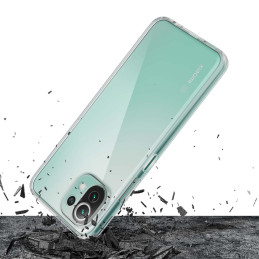 3mk skaidrus dėklas, skirtas Xiaomi Mi 11 Lite 4G / 5G / 11 Lite 5G NE - skaidrus