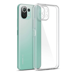 3mk skaidrus dėklas, skirtas Xiaomi Mi 11 Lite 4G / 5G / 11 Lite 5G NE - skaidrus
