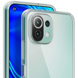 3mk skaidrus dėklas, skirtas Xiaomi Mi 11 Lite 4G / 5G / 11 Lite 5G NE - skaidrus