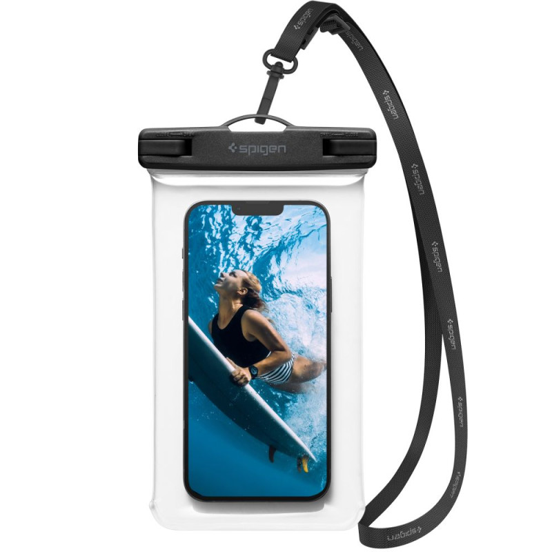 Spigen Aqua Shield A601 korpusas atsparus vandeniui IPX8 - skaidrus
