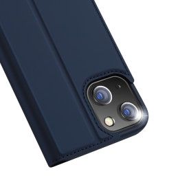 Dux Ducis Skin Pro dėklo dėklo dangtelis su atvartu iPhone 14/ 13 mėlynas