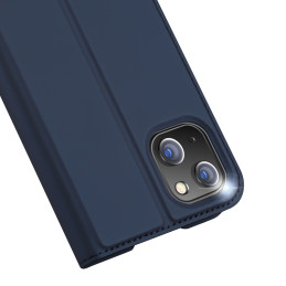 Dux Ducis Skin Pro dėklo dėklo dangtelis su atvartu iPhone 14 Plus mėlynas