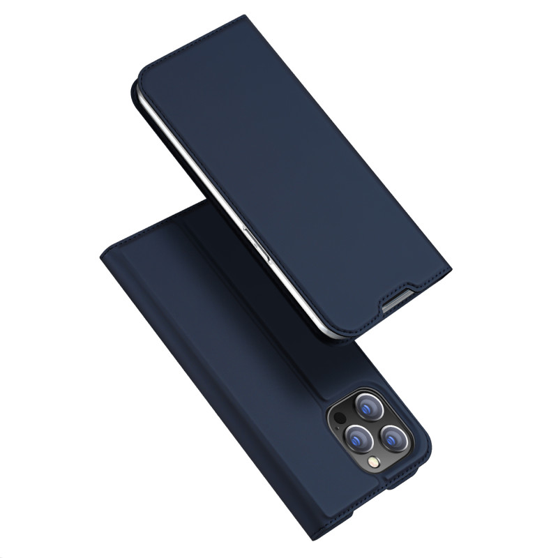 Dux Ducis Skin Pro dėklo dėklo dangtelis su atvartu iPhone 14 Pro mėlynas