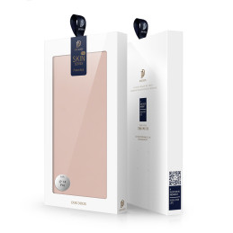 Dux Ducis Skin Pro dėklo dėklo dangtelis su atvartu iPhone 14 Pro rožinis