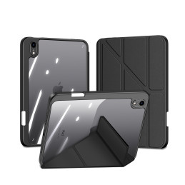 Dux Ducis Magi dėklas, skirtas iPad mini 2021 išmanusis dangtelis su stovu ir laikikliu Apple Pencil juodai