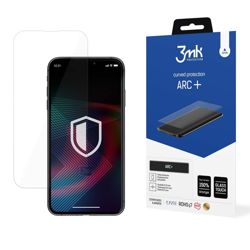 3mk ARC+ folija, skirta iPhone 14 / iPhone 14 Pro