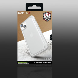Raptic X-Doria Slim Case iPhone 14 Plus skaidrus galinis dangtelis
