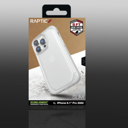 Raptic X-Doria Slim Case iPhone 14 Pro skaidrus galinis dangtelis