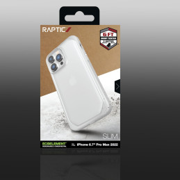 Raptic X-Doria Slim Case iPhone 14 Pro Max dėklas permatomas galinis dangtelis