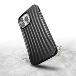 Raptic X-Doria Clutch Case iPhone 14 Pro dėklas, galinis dangtelis, juodas